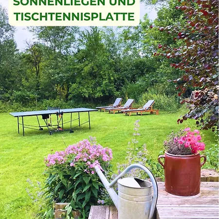 Feriehus Haus Am Erlenhain Mit Sauna Und Grossem, Naturnahen Garten *