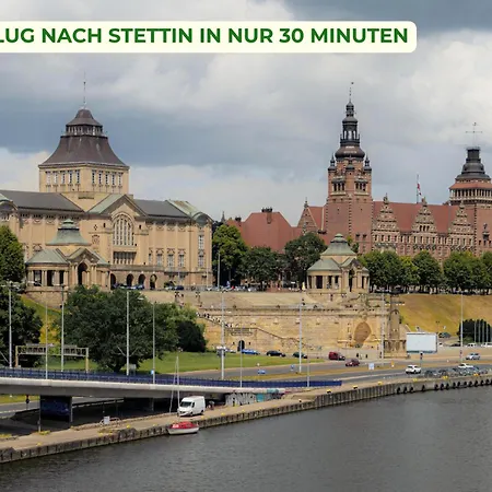 Haus Am Erlenhain Mit Sauna Und Grossem, Naturnahen Garten Prázdninový dům Grambow (Greifswald)