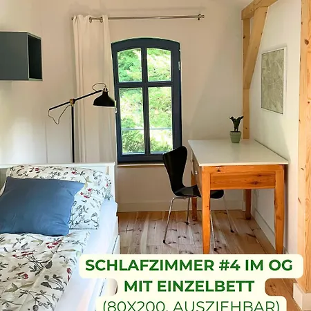 Prázdninový dům Haus Am Erlenhain Mit Sauna Und Grossem, Naturnahen Garten Grambow (Greifswald)