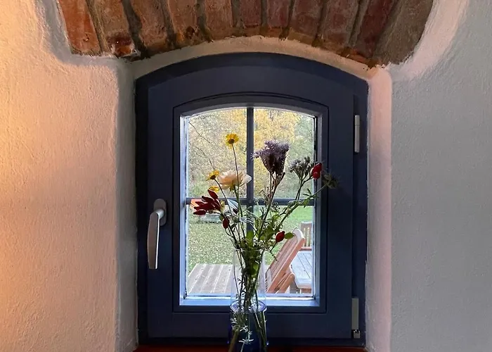 Dom wakacyjny Haus Am Erlenhain Mit Sauna Und Grossem, Naturnahen Garten