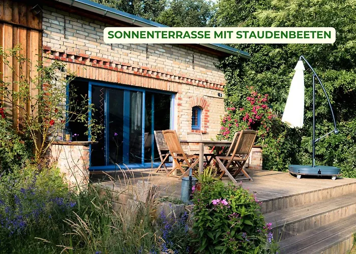 Dom wakacyjny Haus Am Erlenhain Mit Sauna Und Grossem, Naturnahen Garten Grambow (Greifswald)