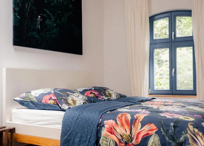 Dom wakacyjny Haus Am Erlenhain Mit Sauna Und Grossem, Naturnahen Garten